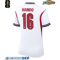 Maglie da calcio Inghilterra Kobbie Mainoo #16 Prima Maglia Femminile Mondiali 2026  Manica Corta